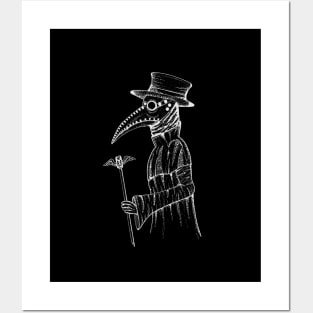 Plague Doctor Posters and Art